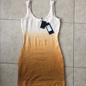 New with tags Marciano Gold Multi dress